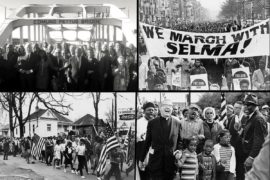 Selma, AL marches for voting rights.