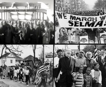 Selma, AL marches for voting rights.