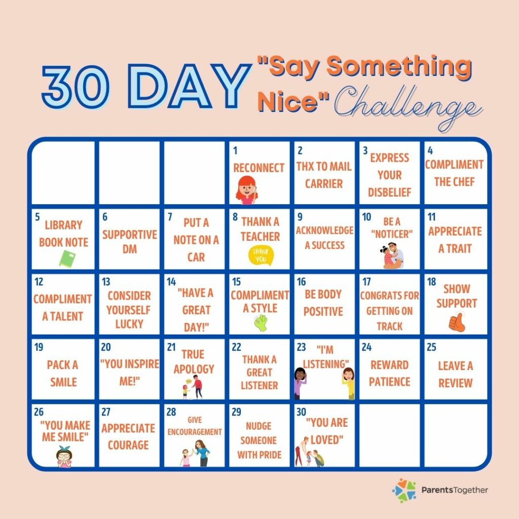 Challenge happy family : 30 jours = 30 activités positives en famille -  Nanou & Timo's Passions