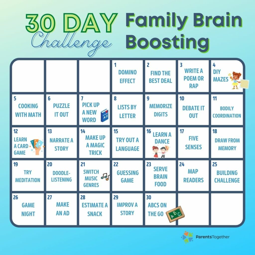 30 day discount family fitness challenge