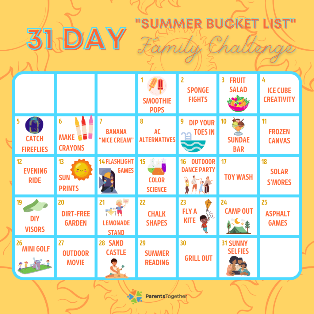 Summer Bucket List for Families