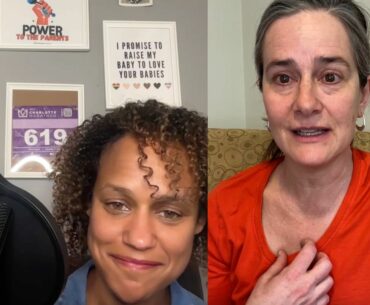 Winona Bateman and Ailen Arreaza discuss climate action on the podcast Power to the Parents