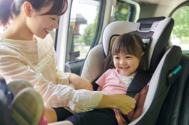 Toddler in car seat