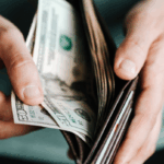 Money in an open wallet