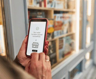 Person using cell phone