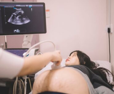 Ultrasound on pregnant patient