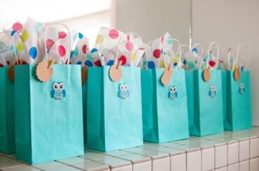 Birthday party goody bags