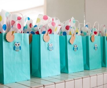 Birthday party goody bags